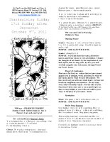 Bulletins, service sheets, etc.